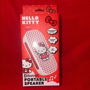 Hello Kitty Red and White Portable Bluetooth Speaker